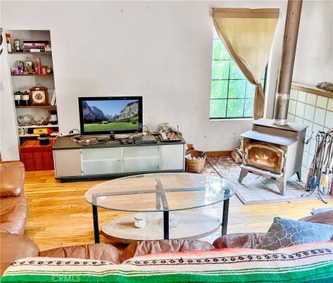 Fireplace, Interior, Wood Texture Flooring