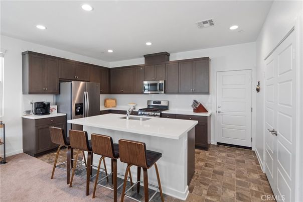Interior, Kitchen, Recessed Lighting, Stainless Steel Appliances