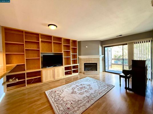 Fireplace, Interior, Wood Texture Flooring