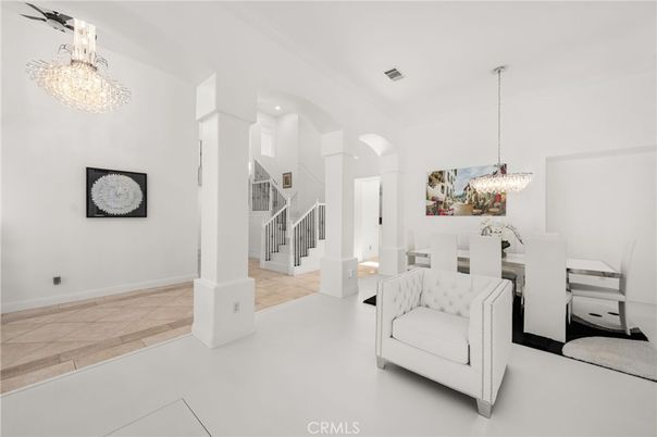 Chandelier, Dining room, Interior, Pendant Lights, Recessed Lighting