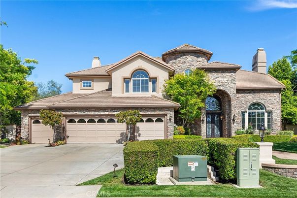 Attached, Exterior, Facade, Brick Facade, Mediterranean