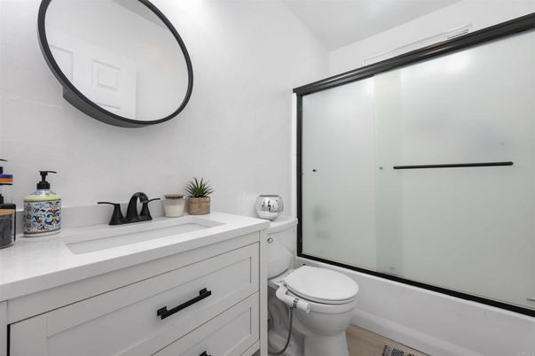 Bathroom, Interior, Wood Texture Flooring