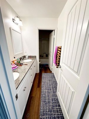 Bathroom, Interior, Wood Texture Flooring