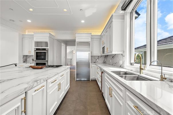 Interior, Kitchen, Recessed Lighting, Stainless Steel Appliances