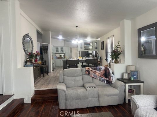 Dining room, Interior, Kitchen, Living room, Pendant Lights, Wood Texture Flooring