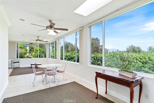 Dining room, Interior, Recessed Lighting, Sun Room