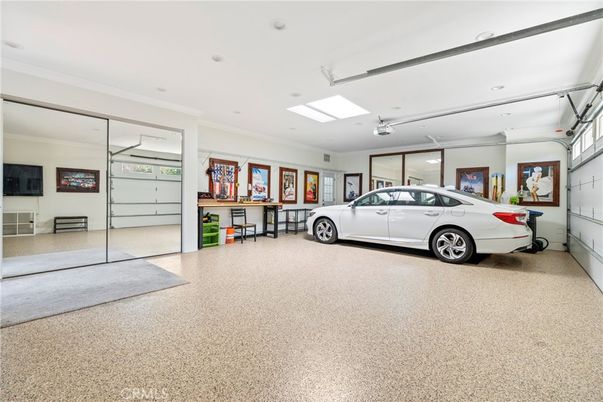 Garage, Interior, Recessed Lighting