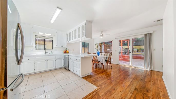 Dining room, Interior, Kitchen, Wood Texture Flooring