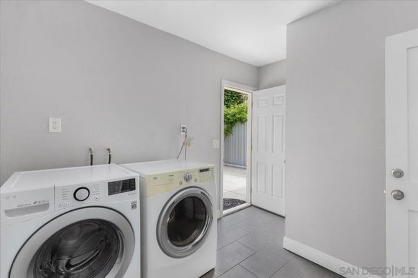 Interior, Washer