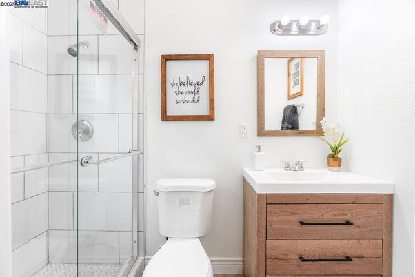 Bathroom, Glass Shower, Interior