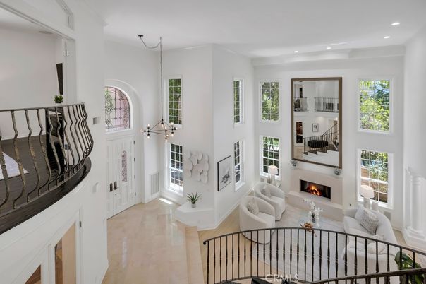 Fireplace, Interior, Living room, Recessed Lighting