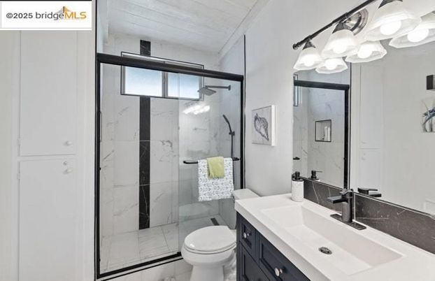 Bathroom, Glass Shower, Interior, Marble Walls