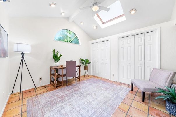 Home Office, Interior, Recessed Lighting
