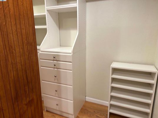 Interior, Walk-in Closets, Wood Texture Flooring