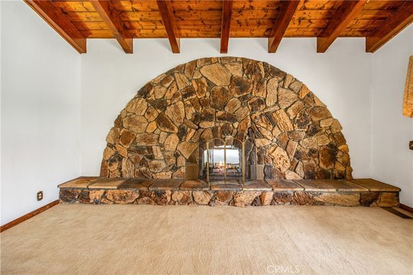 Fireplace, Interior, Stone Walls, Wooden Beams, Wooden Ceilings