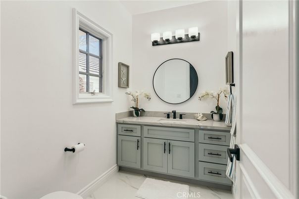 Bathroom, Dual Sink Vanities, Interior, Marble
