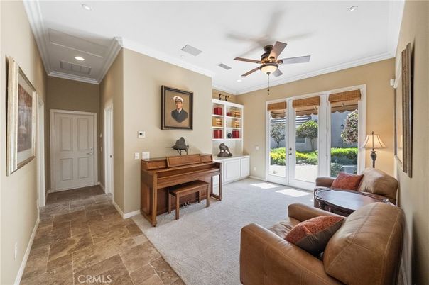 Interior, Living room, Piano, Recessed Lighting