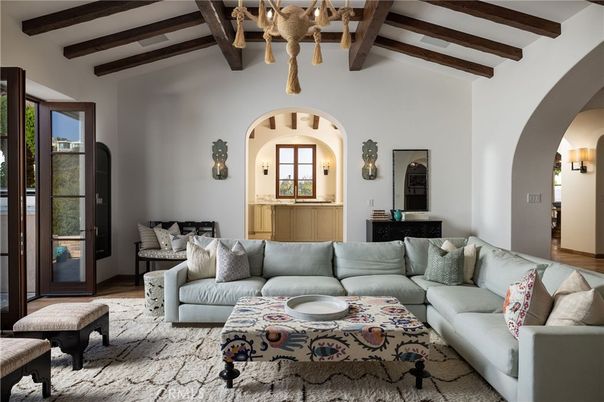Interior, Living room, Wooden Beams