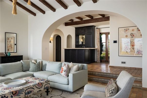 Interior, Living room, Wooden Beams