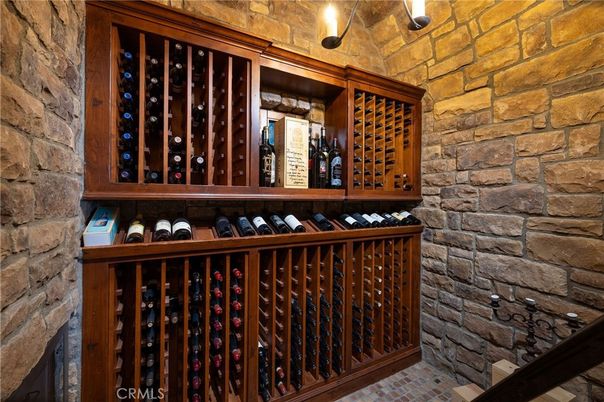 Interior, Stone Walls, Wine Storage
