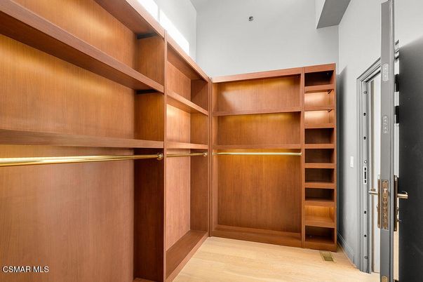 Interior, Walk-in Closets, Wood Texture Flooring
