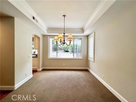 Chandelier, Empty room, Interior