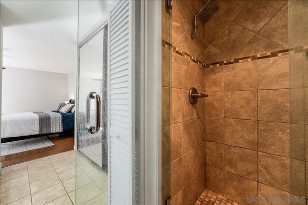 Bathroom, Bedroom, Glass Shower, Interior