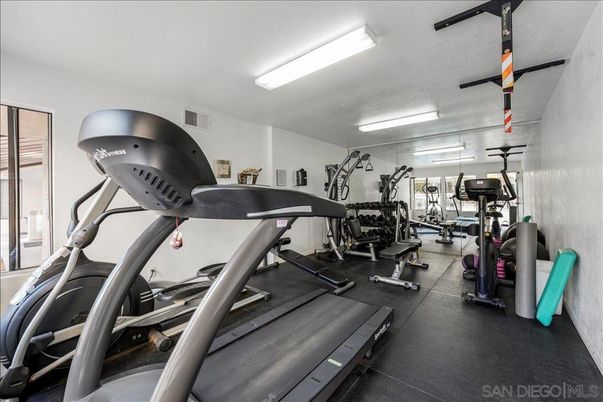 Fitness Equipment, Gym, Interior
