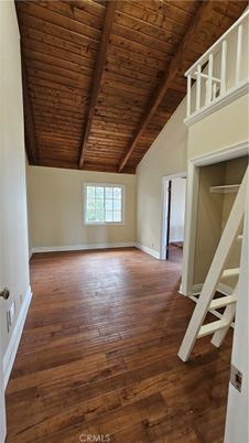 Empty room, Interior, Wooden Beams, Wooden Ceilings, Wood Texture Flooring