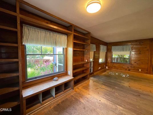 Empty room, Interior, Wood Texture Flooring, Wooden Walls