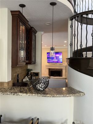 Fireplace, Interior, Pendant Lights, Recessed Lighting