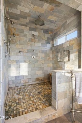 Bathroom, Empty room, Interior, Stone Walls