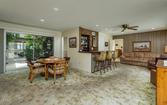 Dining room, Interior, Living room, Recessed Lighting