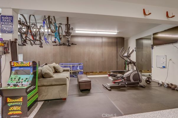 Fitness Equipment, Interior, Wooden Walls