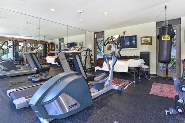 Fitness Equipment, Gym, Interior, Recessed Lighting