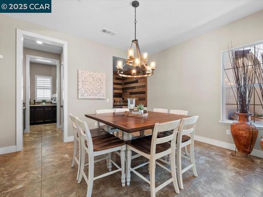 Chandelier, Dining room, Interior, Recessed Lighting