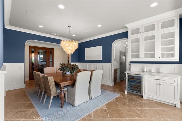 Chandelier, Dining room, Interior, Kitchen, Recessed Lighting