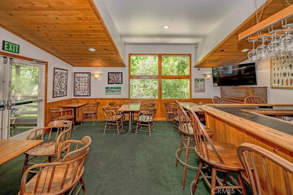 Dining room, Interior, Recessed Lighting, Wooden Ceilings