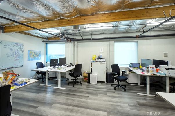 Home Office, Interior, Wooden Beams, Wood Texture Flooring