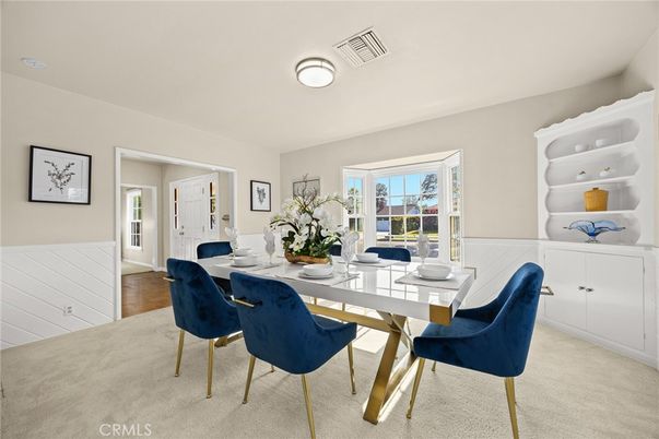 Dining room, Interior, Wood Texture Flooring