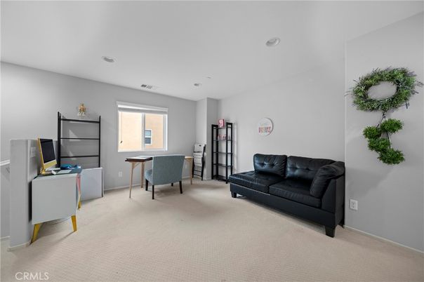 Home Office, Interior, Recessed Lighting