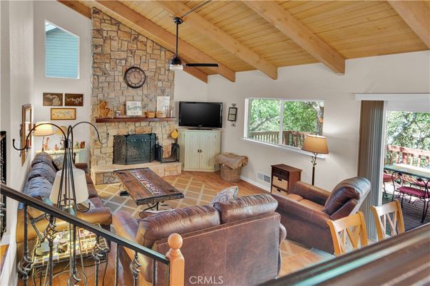Fireplace, Interior, Living room, Stone Walls, Wooden Beams, Wooden Ceilings