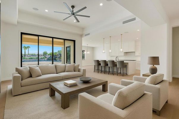Interior, Kitchen, Living room, Pendant Lights, Recessed Lighting