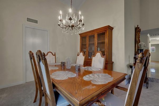 Chandelier, Dining room, Interior