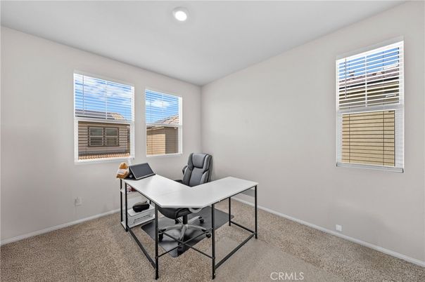 Home Office, Interior, Recessed Lighting