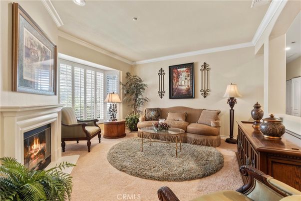 Fireplace, Interior, Living room, Recessed Lighting