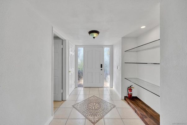 Fireplace, Interior, Recessed Lighting, Stone Walls, Wood Texture Flooring