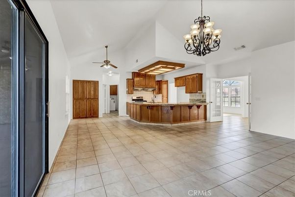 Chandelier, Interior, Kitchen