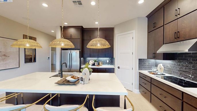Interior, Kitchen, Pendant Lights, Recessed Lighting