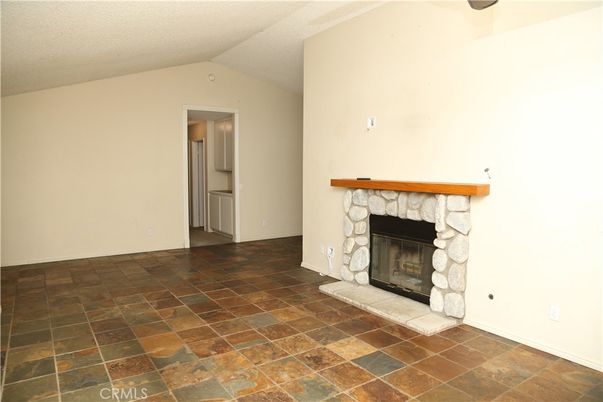Empty room, Fireplace, Interior